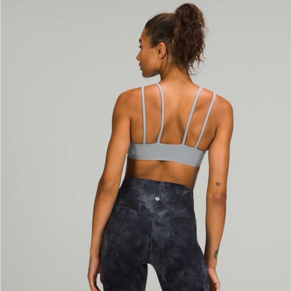Lululemon Like a Cloud Bra *Light Support, B/C Cup Rhino Grey Size 4